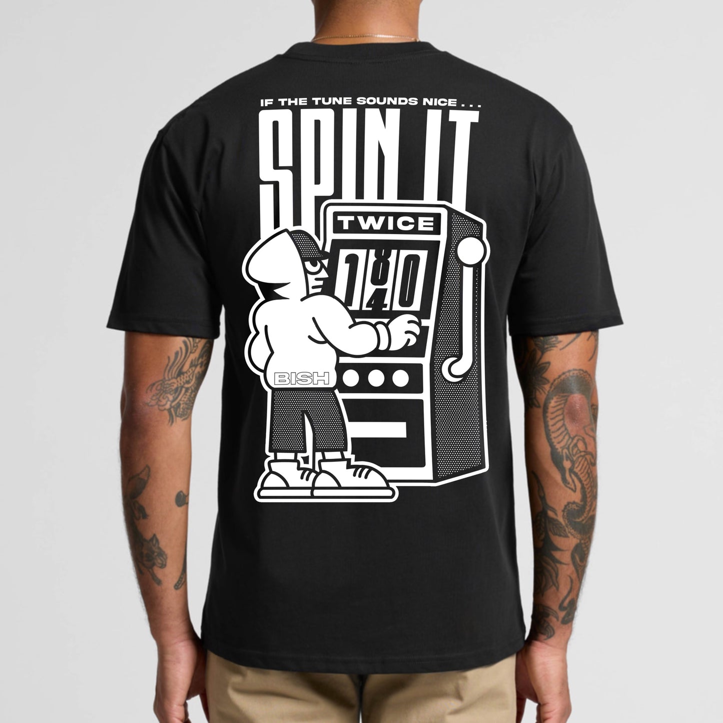 Spin Twice Tee